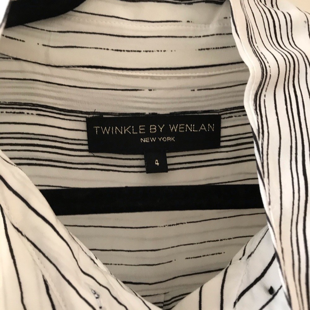 Silk Button Down - image 4